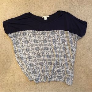 Francesca’s Patterned Blouse